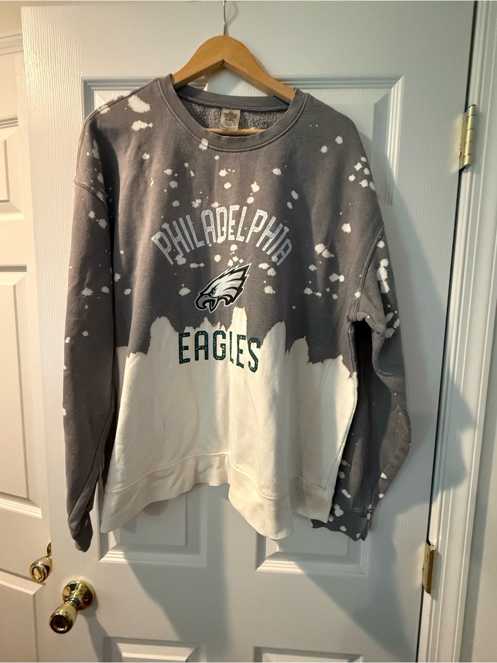 Gameday Couture Philadelphia Eagles Bleached Sweatshirt XXL Oversized